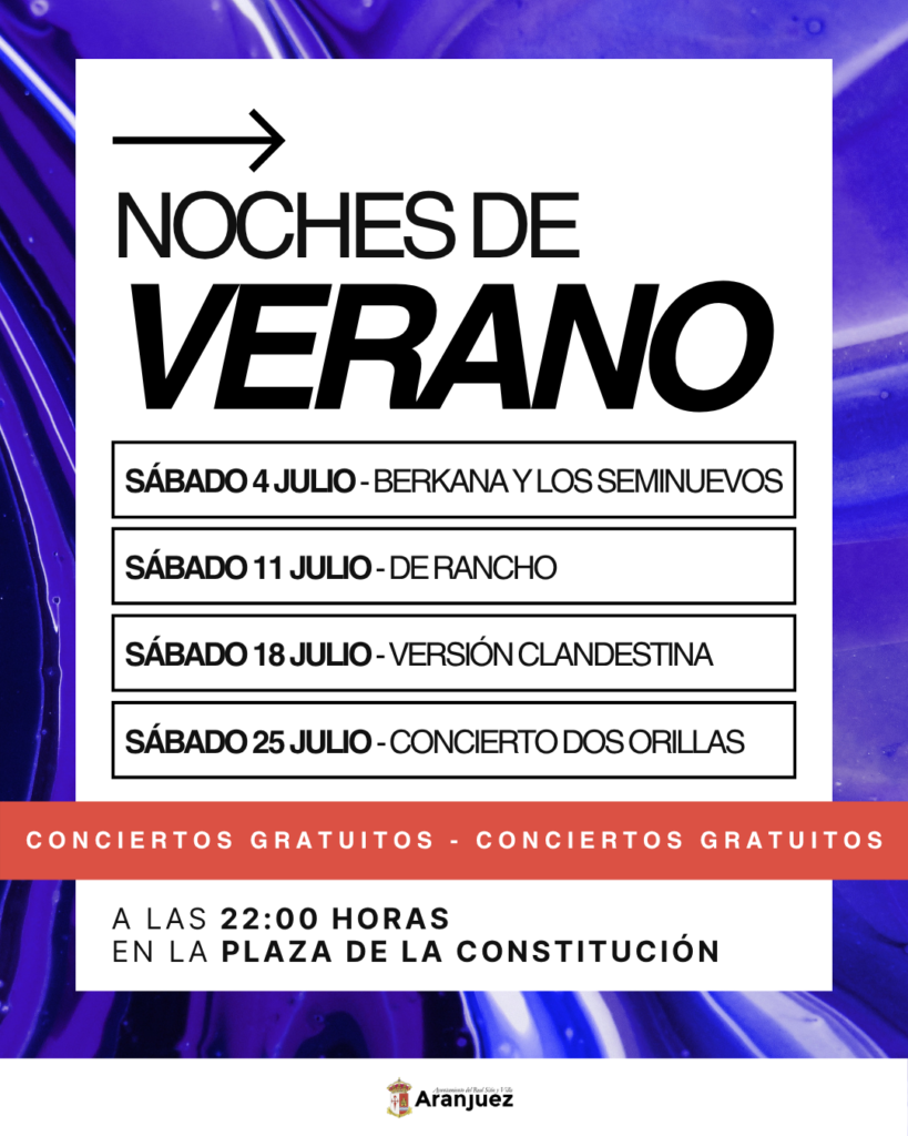 CARTEL-PROGRAMACION-NOCHES-DE-VERANO-2026-819x1024 Música y cine al aire libre para el verano en Aranjuez