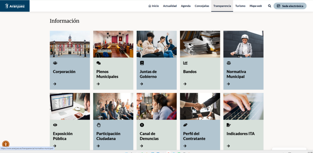 captura-2-1024x500 El portal de transparencia de la web del Ayuntamiento de Aranjuez, un laberinto de difícil recorrido