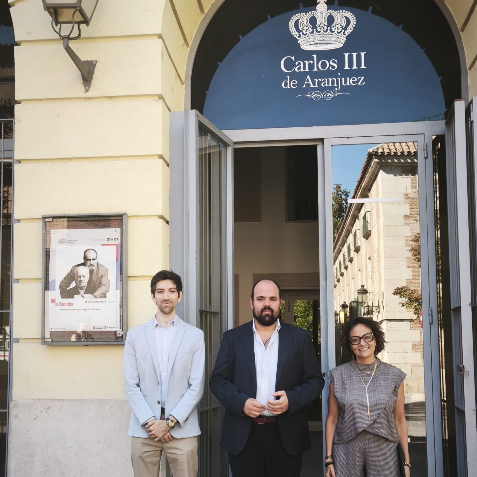 FOTO-AUTORIDADES-1-edited Juan Echanove abre la temporada del Teatro Real Carlos III